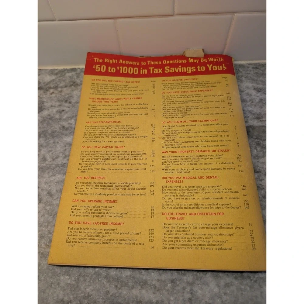 J.K. Lasser's‎ Your Income Tax Guide Book 1970 Edition